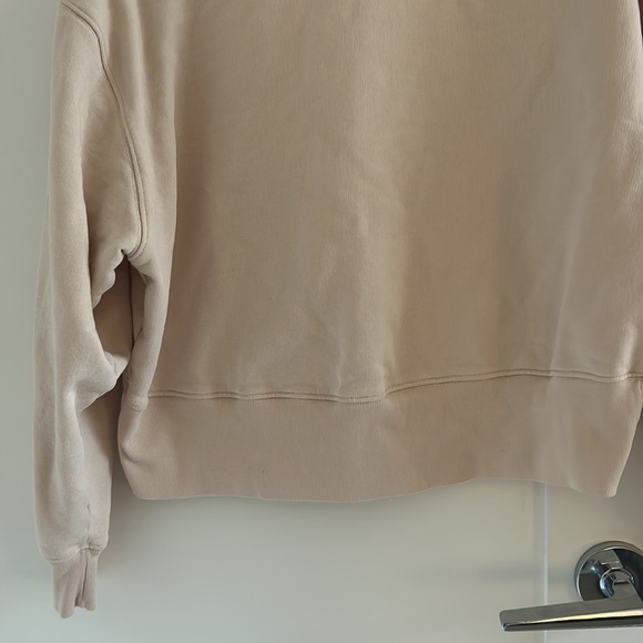 Zara cropped blush light pink sweatshirt - Picture 5 of 7